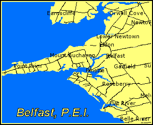 Belfast Area Map