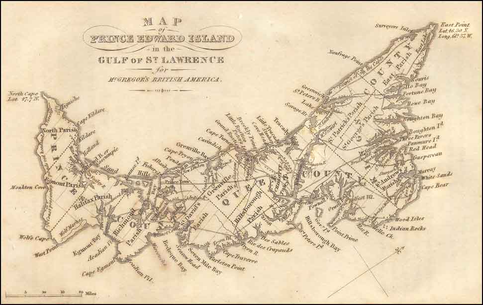 1832 M'Gregor Map