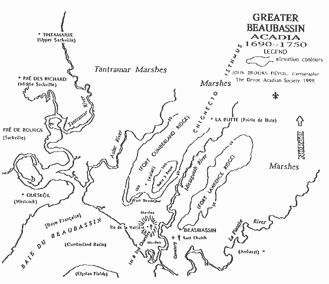 Beaubassin Map