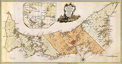 Samuel Holland's Survey of St. John's Island