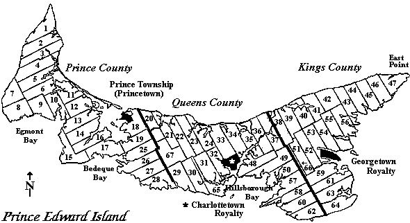 Lot Map of P.E.I.