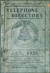 1928 Phone Directory
