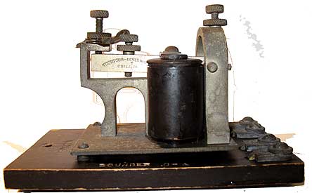 Western Union 3A telegraph repeating sounder