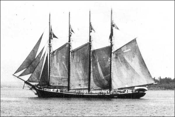 Vessel Entering Charlottetown Harbour, ca 1924